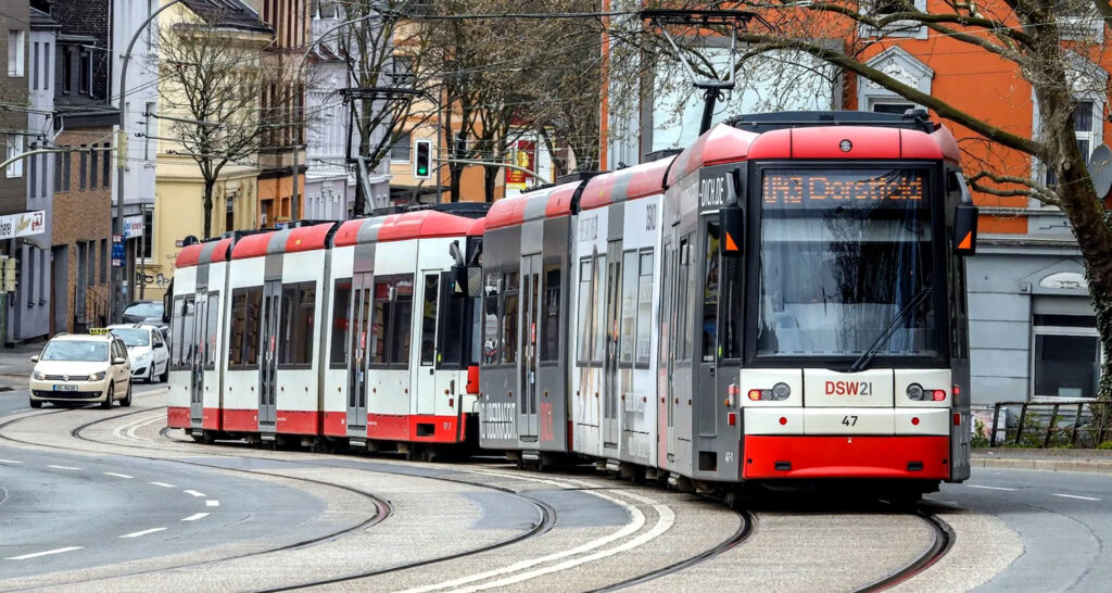 Metro ligero de Dortmund : Stadtbahn Dortmund : Tranvías de Dortmund